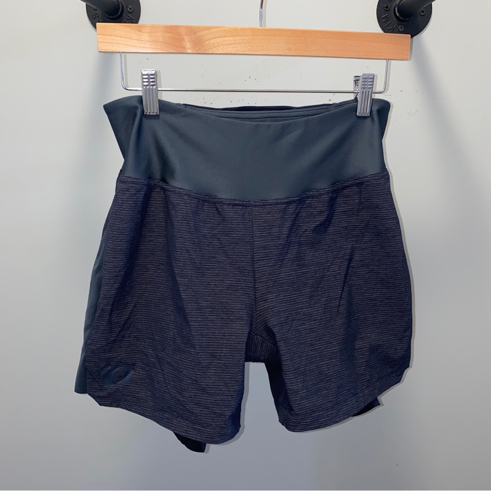 Pearl Izumi Journey Cycling Shorts Womens Size 8 Grey Athletic MTB Bike Padded